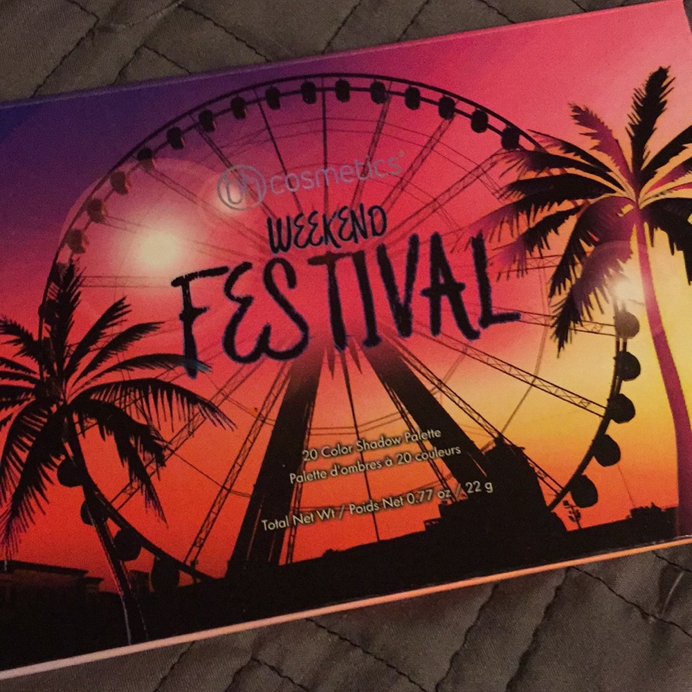 WEEKEND FESTIVAL palette